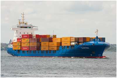 Containerschiff Sleipner