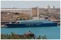 Ro-Pax-Frachtschiff Eurocargo Napoli