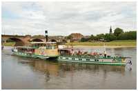 Seitenraddampfer Pirna