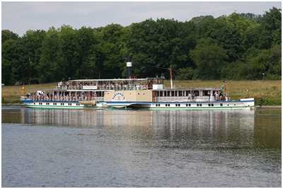 Seitenraddampfer Meissen