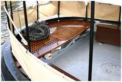 Achterdeck (Dampfschlepper Claus D.)