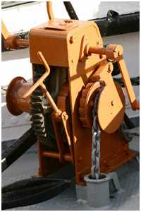 Ankerwinde (Dampfschlepper Claus D.)