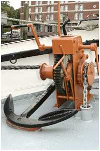 Ankerwinde (Dampfschlepper Claus D.)