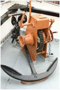 Ankerwinde (Dampfschlepper Claus D.)