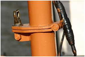 Mast (Dampfschlepper Claus D.)