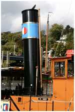 Schornstein (Dampfschlepper Claus D.)