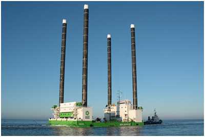 Hebeplattform Goliath (Bild: Dirk Sch&uuml;tz)