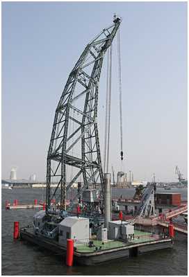 Schwimmkran Langer Heinrich