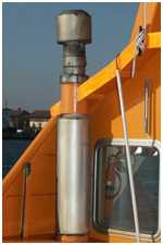 L&uuml;ftungsschacht (Lotsenboot Schnatermann)