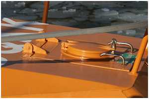 Notausstieg (Lotsenboot Schnatermann)