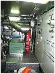 Maschinenraum (Lotsenboot Schnatermann)