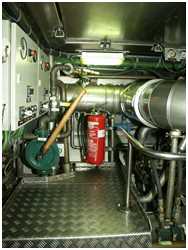 Maschinenraum (Lotsenboot Schnatermann)