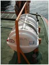 Rettungsinsel (Lotsenboot Schnatermann)