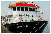 Vermessungsschiff Capella (Bild: Dirk Schütz)