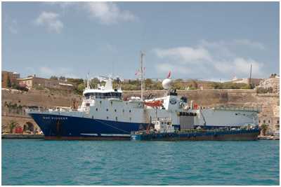 Vermessungsschiff BPG Pioneer