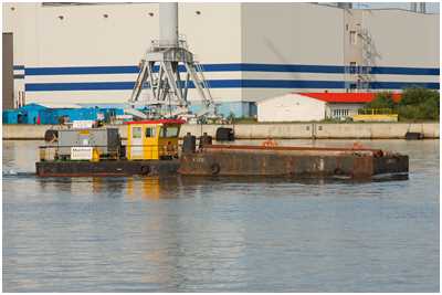 Arbeits- und Schubboot Manfred