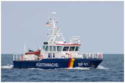 Küstenwache und Bundespolizei