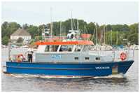 Binnenstreifenboot Uecker