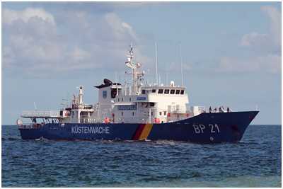 Küstenwachschiff BP 21 Bredstedt