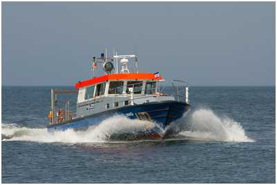 Binnenstreifenboot Breitling