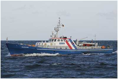 Küstenstreifenboot Helgoland