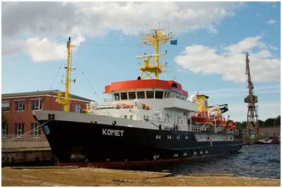 Vermessungsschiff Komet