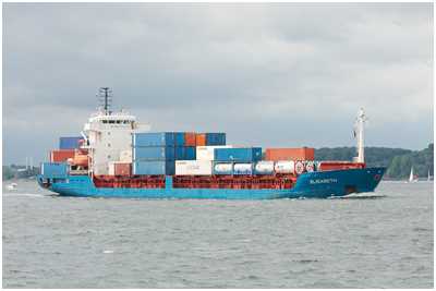 Containerschiff Elisabeth