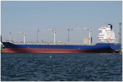 Containerschiff Hermes Arrow (Bild: Dirk Schütz)