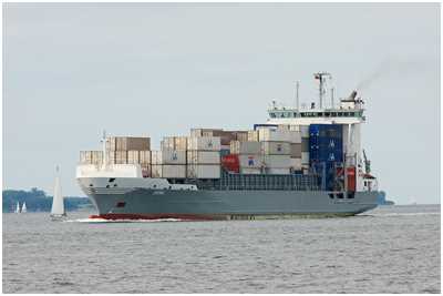 Containerschiff Jork