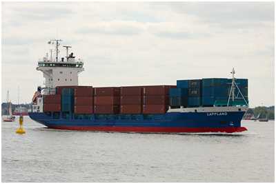 Containerschiff Lappland