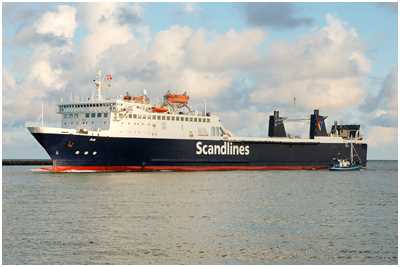 Ro-Pax-Fährschiff Ask