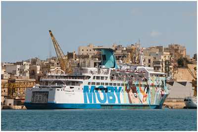 Ro-Pax-F&auml;hrschiff Moby Fantasy