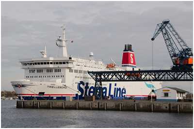 Ro-Pax-Fährschiff Trelleborg