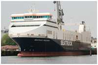Ro-Ro-Frachtschiff Seatruck Precision