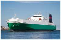 Ro-Ro-Frachtschiff Vasaland