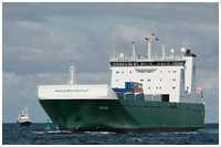 Ro-Ro-Frachtschiff Misida
