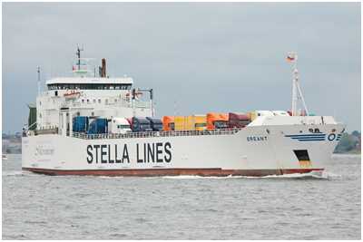 Ro-Ro-Frachtschiff Breant