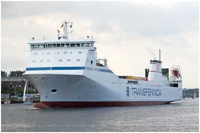 Ro-Ro-Papier- und Trailerfrachter Friedrich Russ