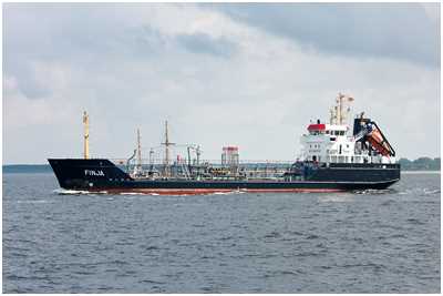 &Ouml;l-/Chemikalien-Tanker Finja