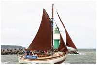 Gaffelkutter Helgoland