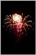 Sailors Feuerwerk zur Hanse Sail 2005