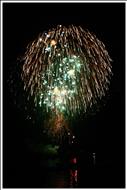 Sailors Feuerwerk zur Hanse Sail 2005