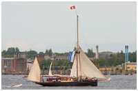 Victorianische Segelyacht Willow Wren