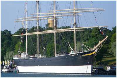 Viermastbark Pommern (Bild: Serge von Weber)