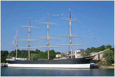 Viermastbark Pommern (Bild: Serge von Weber)