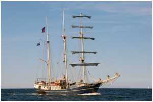 Barkentine Thalassa