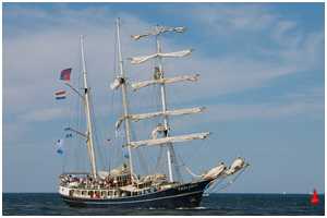 Barkentine Thalassa