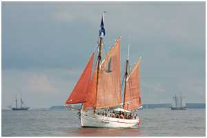 Gaffelketsch Notre Dame des Flots