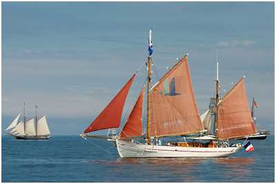 Gaffelketsch Notre Dame des Flots