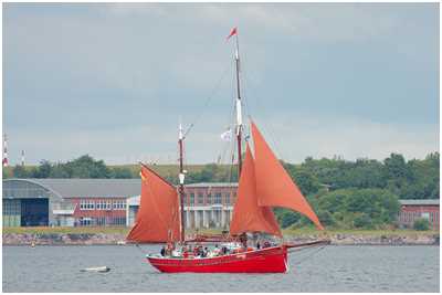 Gaffelketsch Platessa